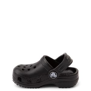 BRAND NEW black baby size 4 crocs